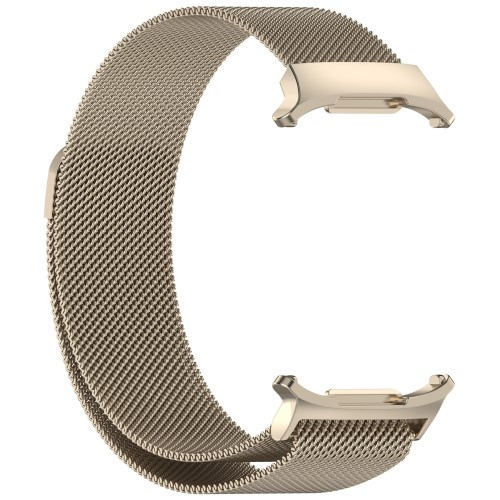 Samsung Galaxy Watch Ultra (47mm) Edelstahl Milanaise Armband mit Magnetverschluss (Gelenkumfang: 160-250mm) - Champagner Gold