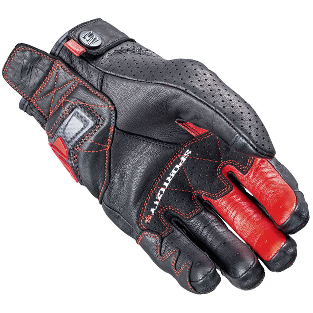 Five - Gants Sportcity S Carbon Noir / Rouge