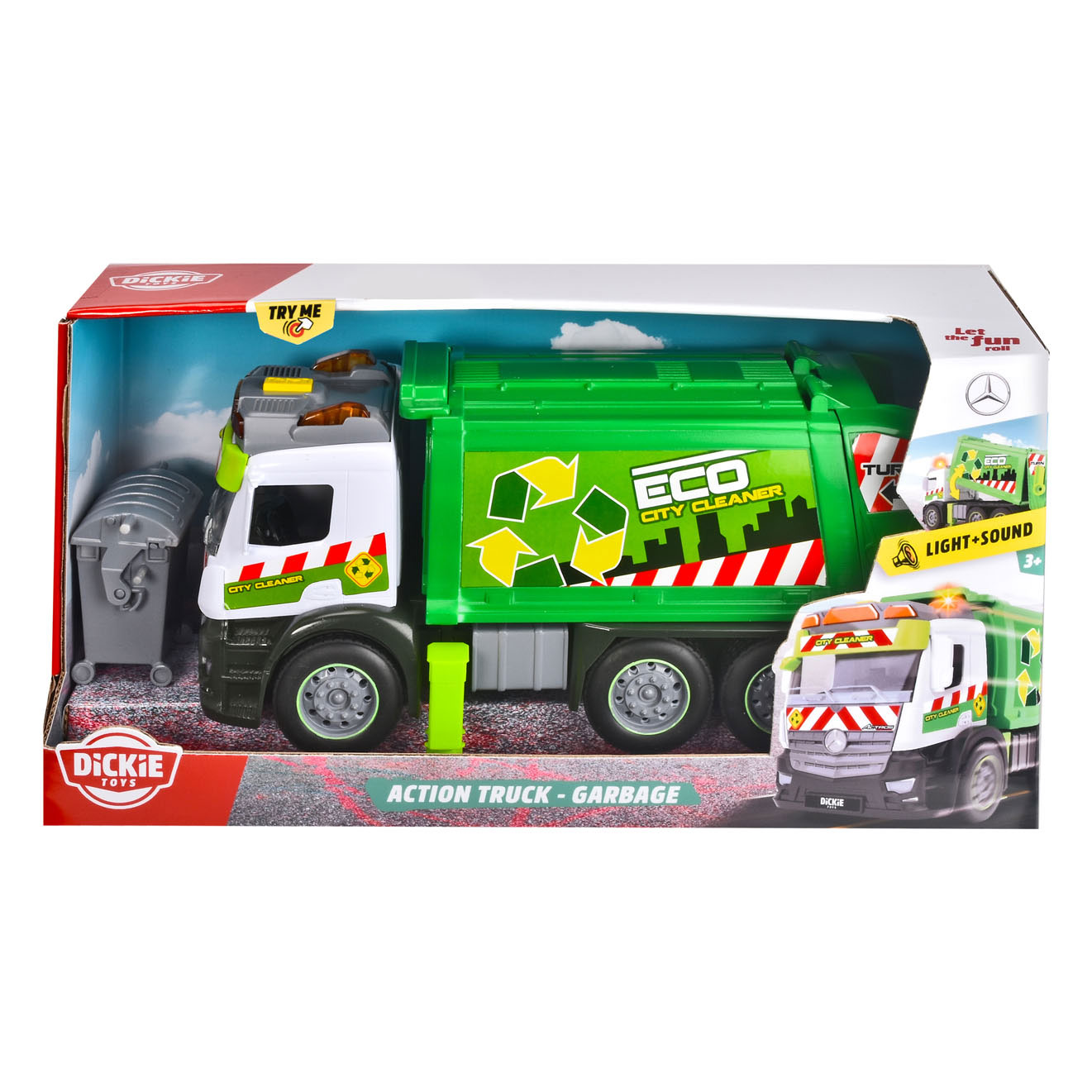 Dickie Action Truck- Vuiliniswagen