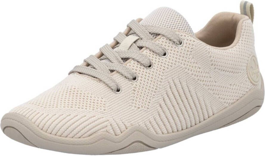 Rieker Sneakers baarvoetschoen veterschoen lage schoen met enkelrandvering