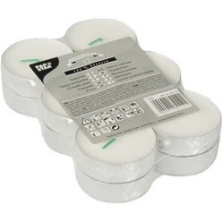 Bougies chauffe-plat Maxi, diamètre: 59 mm, blanc