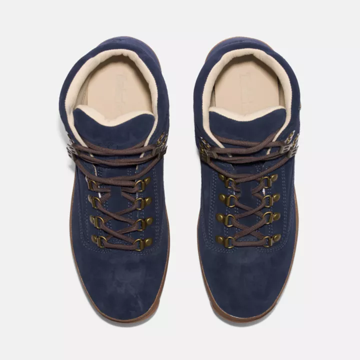 Chaussure de randonnée Euro Hiker Timberland C.F. Stead Indigo Suede pour homme en bleu foncé