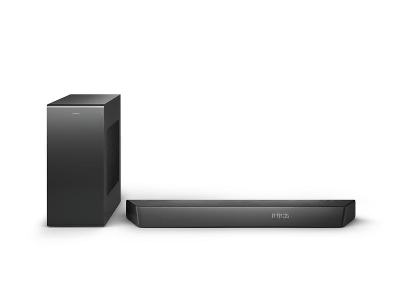 Philips Soundbar TAB7807/10 3.1 CH Soundbar-Lautsprecher mit kabellosem Subwoofer