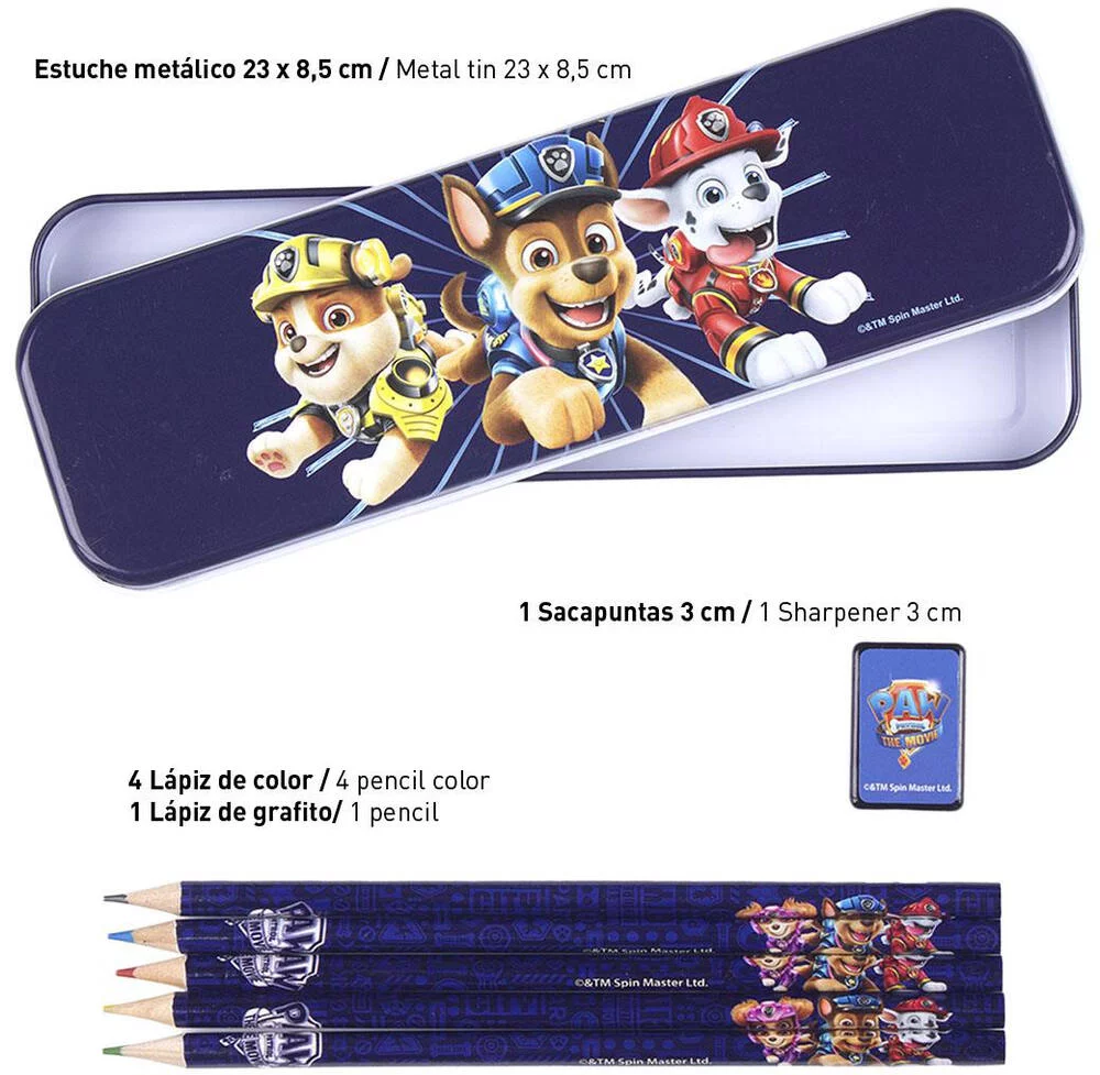 LA PAT'PATROUILLE - SET PAPETERIE SCOLAIRE