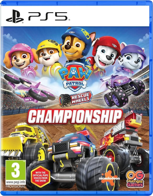 PAW Patrol Rescue Wheels: Championship (PS5)