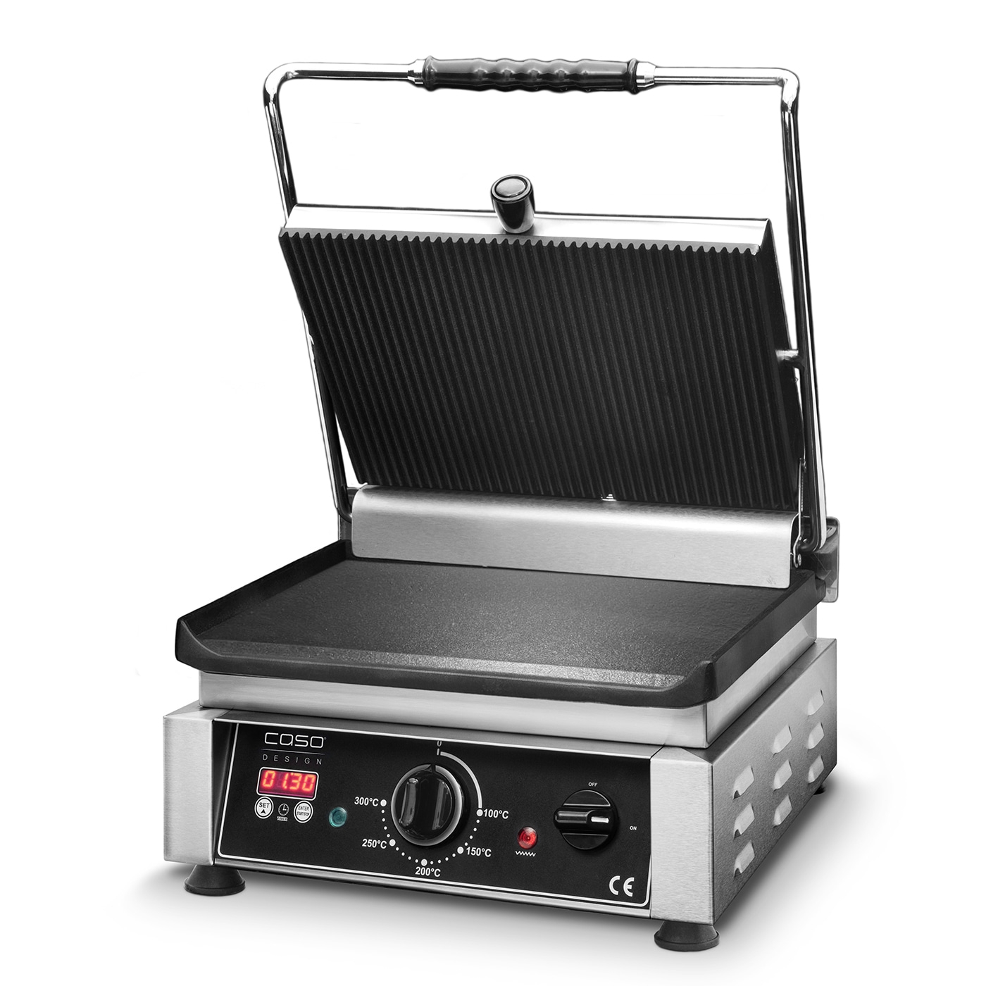 Profi Gourmet Grill gerillt/glatt
