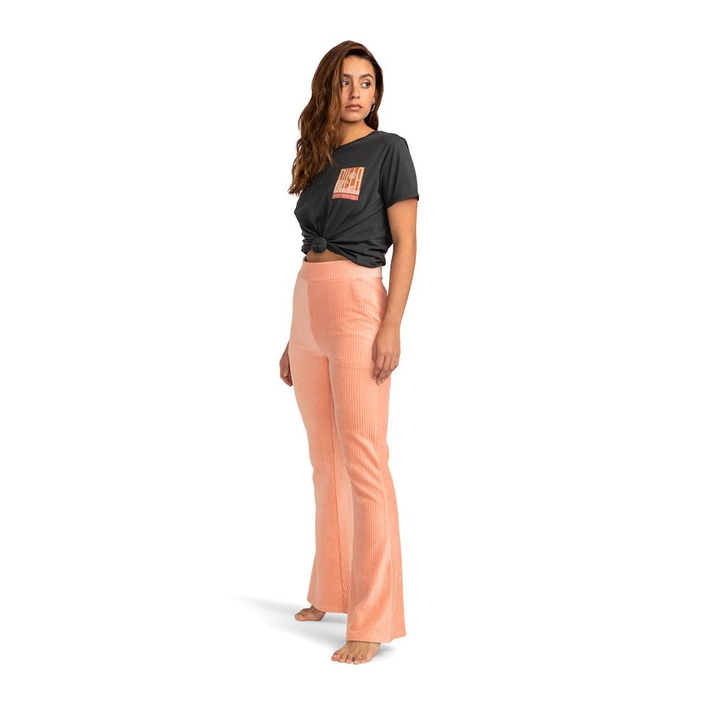 Billabong HIT A CORD FLAR - Pantalon Femme stone rose