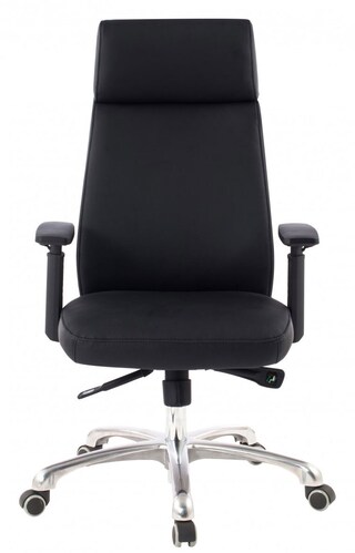 Chefsessel Porto Leder 68 x 118 cm schwarz