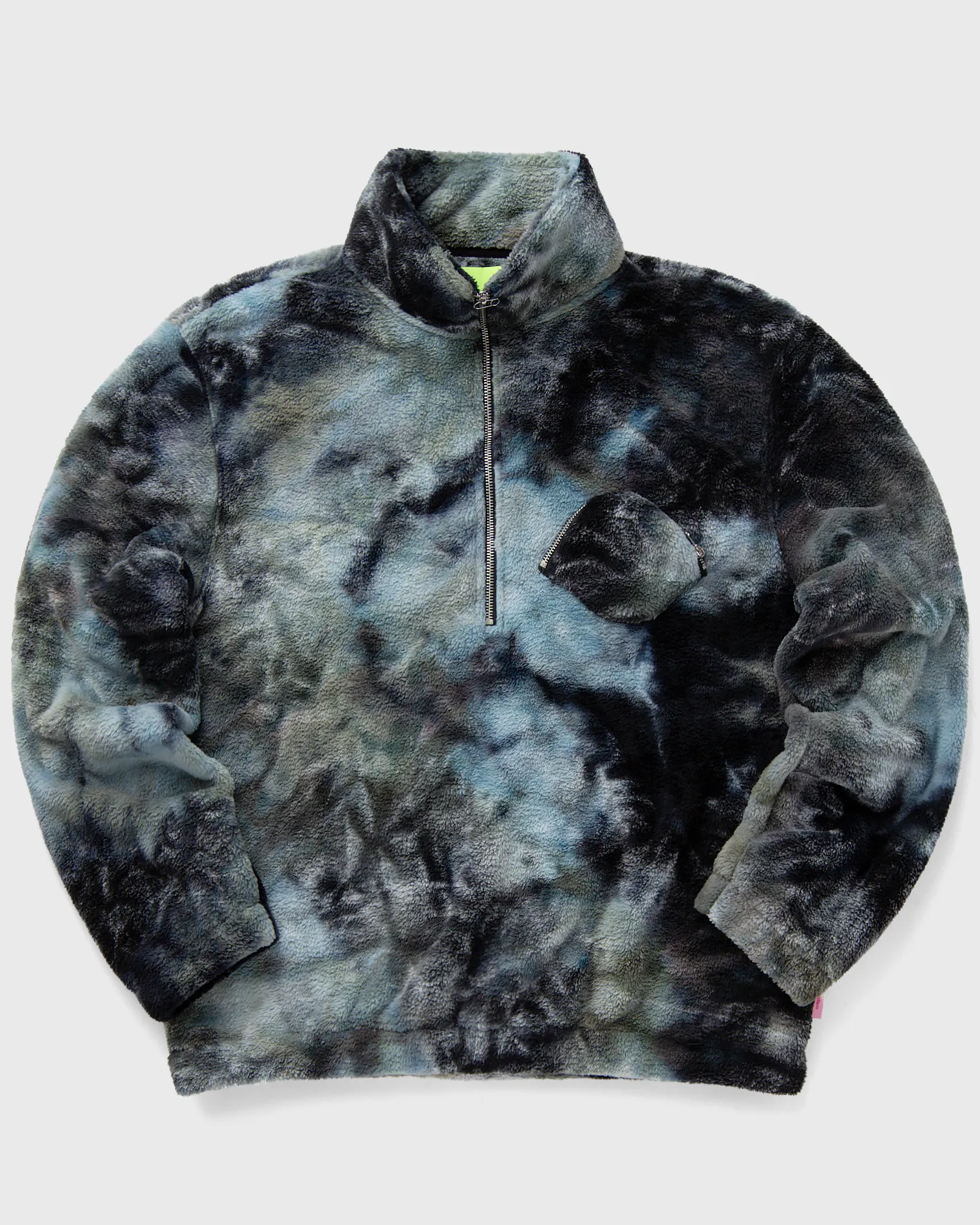 New Amsterdam HALF ZIP OYSTER TIE DYE