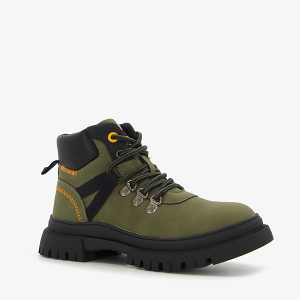 Blue Box jongens veterboots groen
