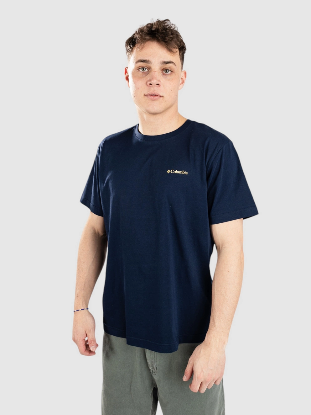 Columbia Kettle River Back Graphic T-Shirt collgit nvy/trilguide icn