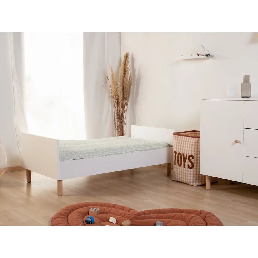 CHILDHOME Kinderbett Wonder White 70 x 140 cm