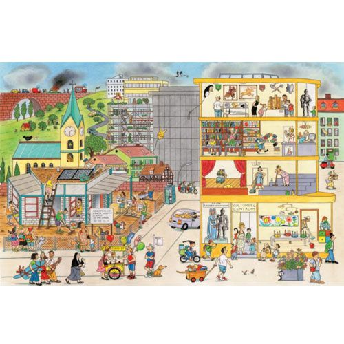 Uitgeverij lannoo kijk- en zoekboek zonnige zomer - groot