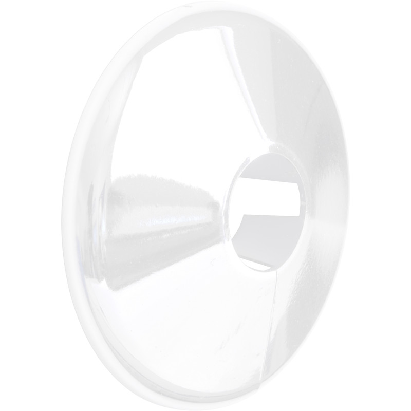 Buisrozet 22mm wit