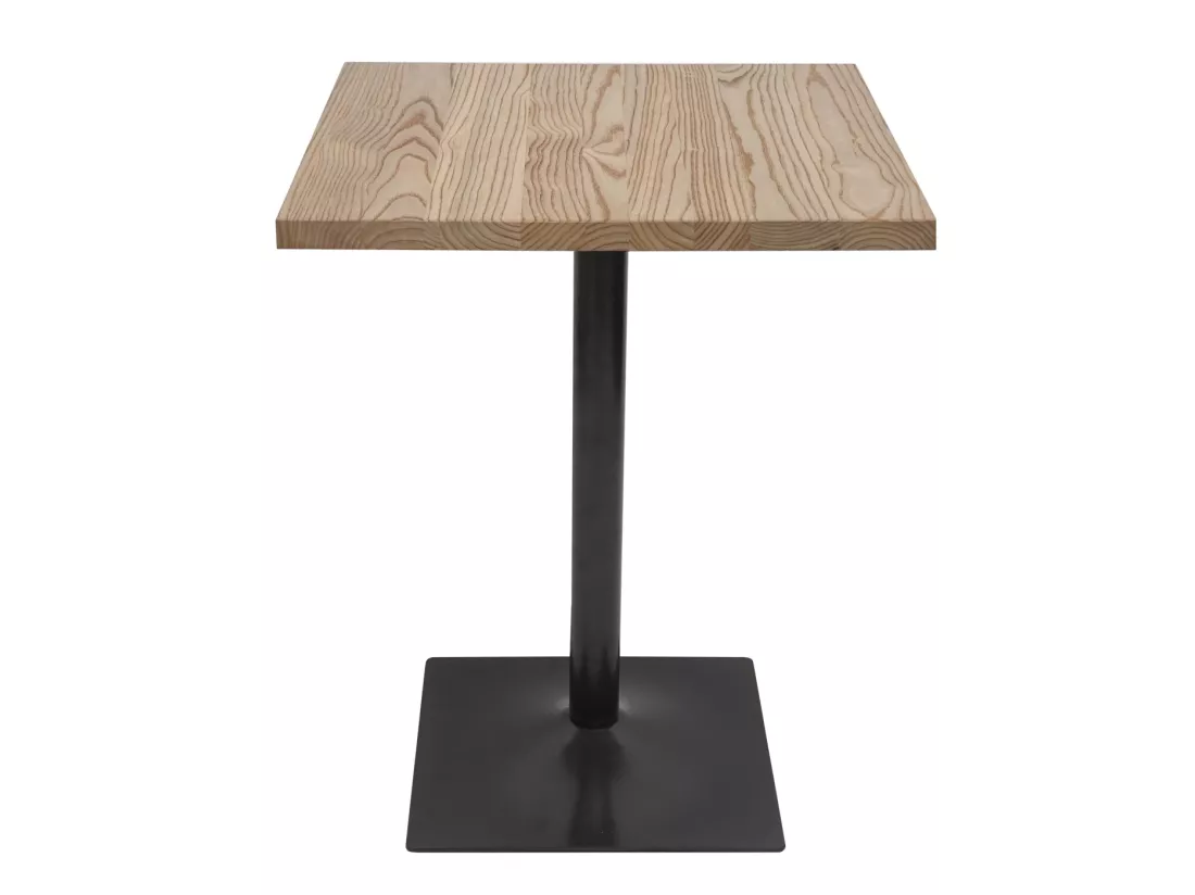 Table de bistrot MCW-H10, brun clair