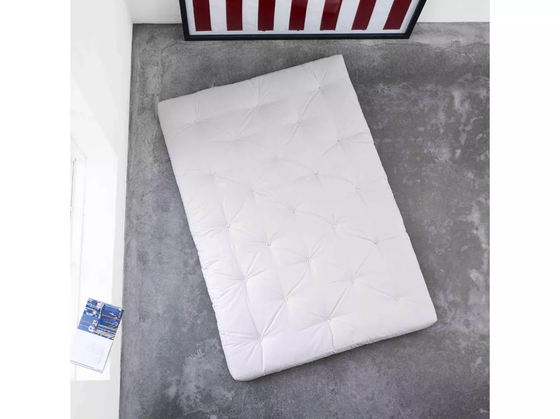 Matelas futon écru 15 cm COMFORT 200x200