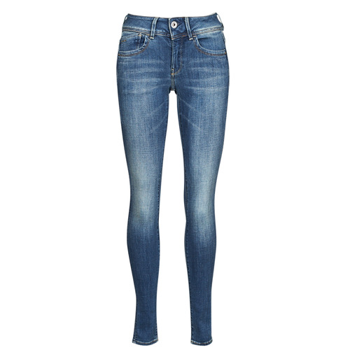 G-Star Raw - LYNN SUPER SKINNY - Bleu Faded Blue