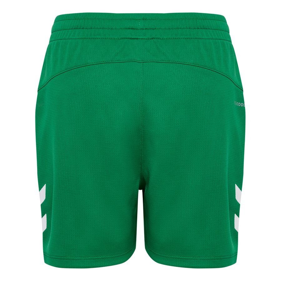 Hummel Short d'Entraînement hmlLEAD 2.0 - Vert/Blanc Enfant