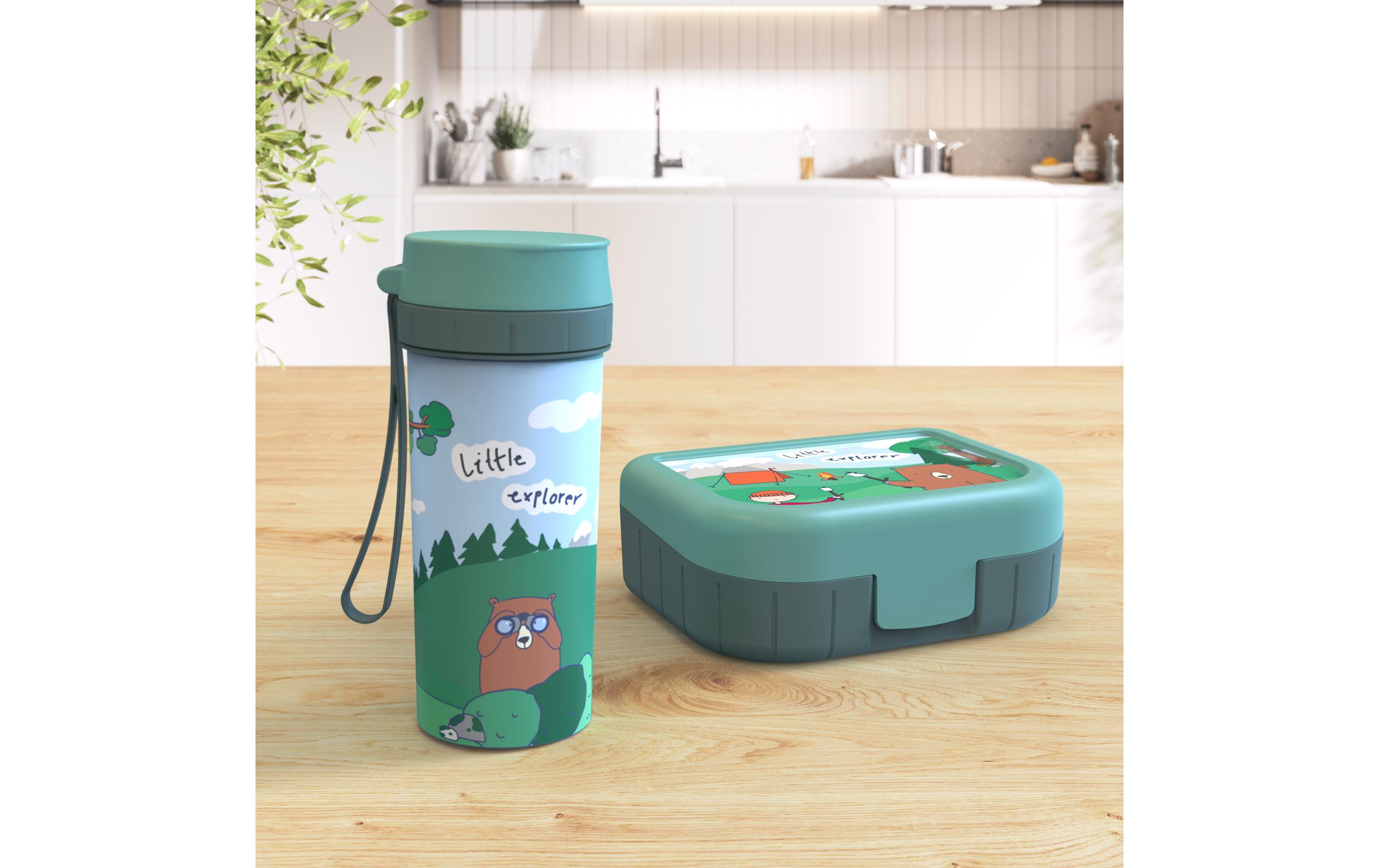 Lunchbox Memory Kids Explorer GrünKinder Znünibox