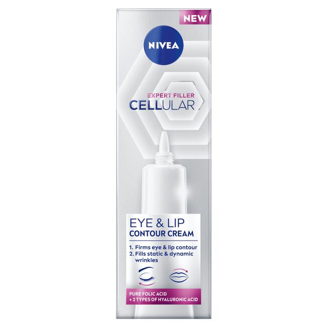 NIVEA CELLular Hyaluron Anti-Age Oogcontour Crème 15 ML