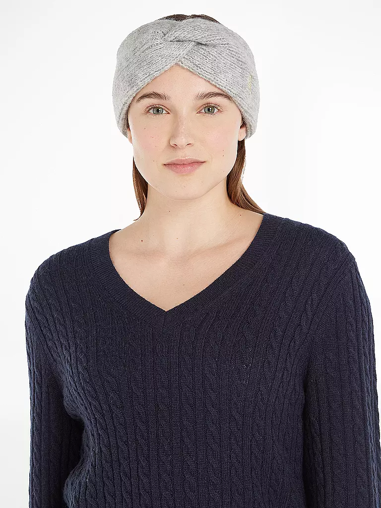 TOMMY HILFIGER Stirnband grau