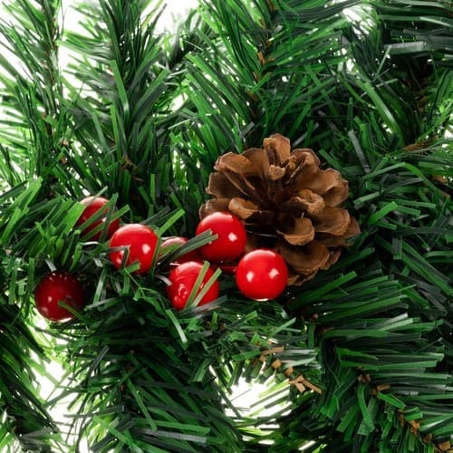 Juletrekrans 2,7m med Ruhhy 22322 LED-lys