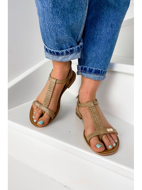 Sandales emilie Camel - Les Petites Bombes