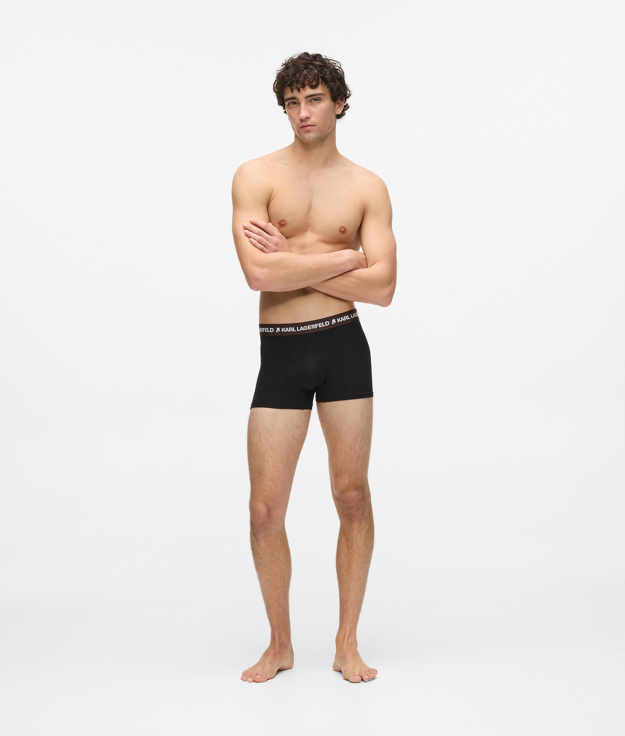 Contrast tailleband boxers - 5 pak