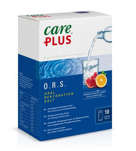 Care Plus O.R.S. Granaatappel - Sinaasappel 10 sachets