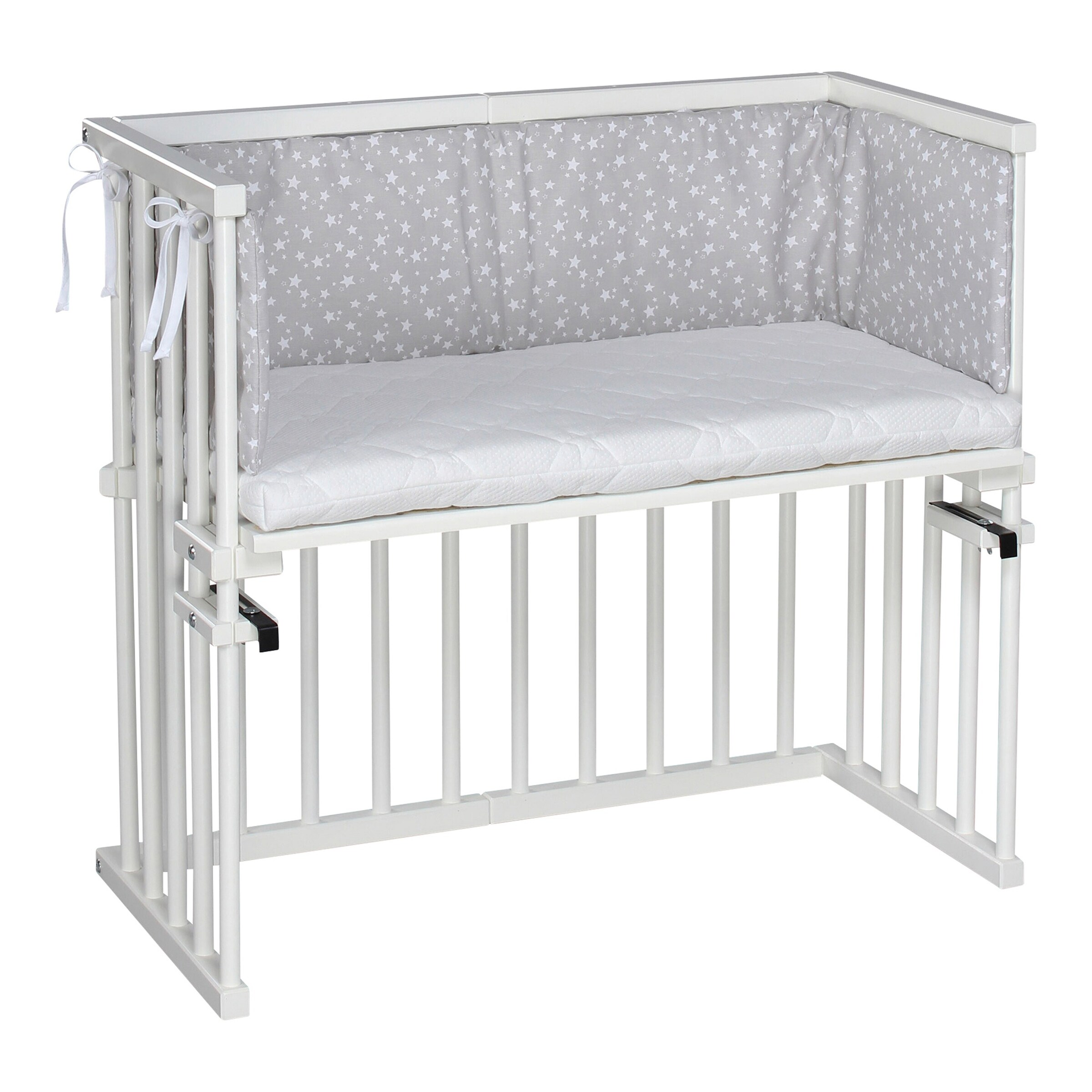 babybay® Beistellbett Midi mit Matratze Classic Soft