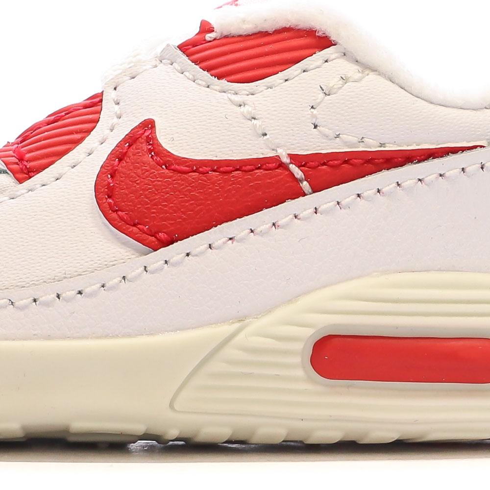 Nike Baskets Blanches/Rouges Garçon Nike Max 90