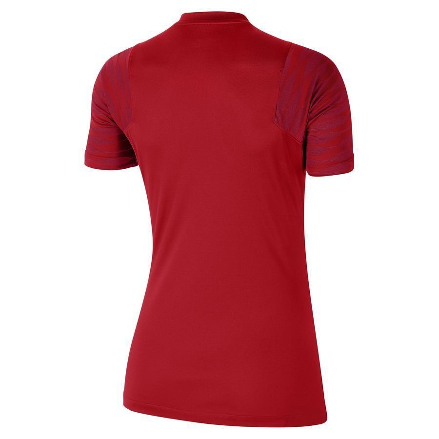 Nike Maillot Dri-FIT Strike 21 - Rouge/Blanc Femme