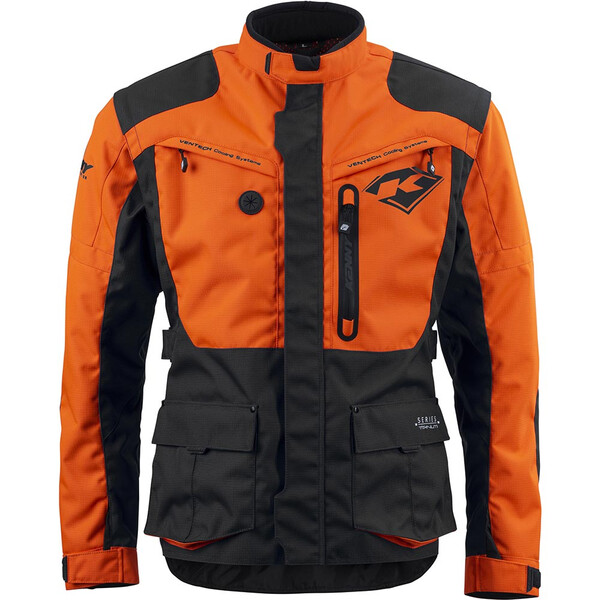 Kenny - Veste Titanium Orange / Noir