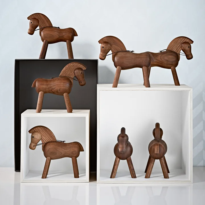 Kay Bojesen - Pferd, Walnussholz