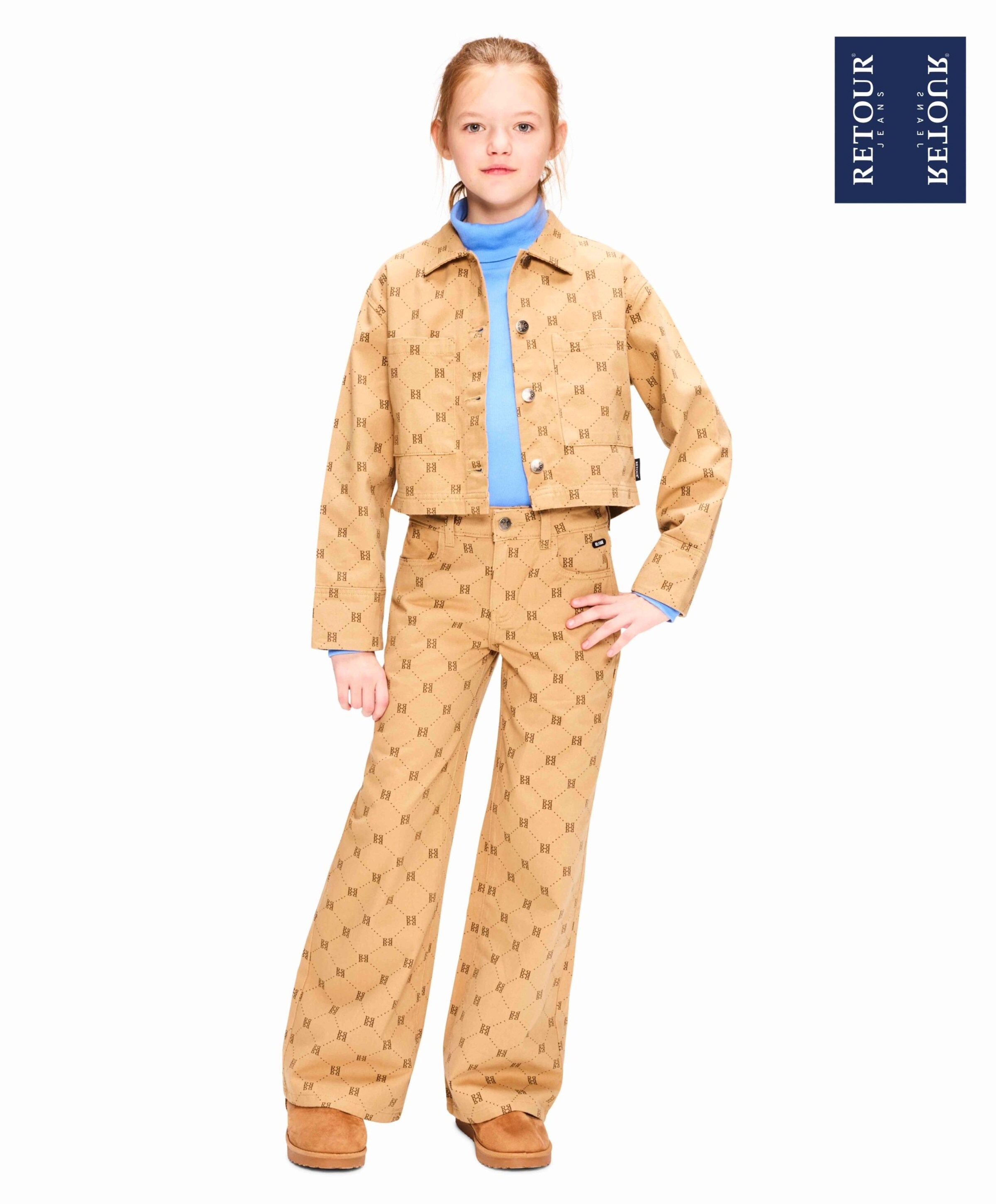 Retour Meisjes vest beige