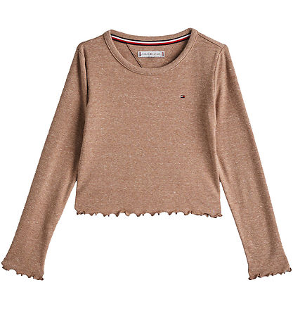 Tommy Hilfiger Bluse - Kurz geschnitten - Hickory