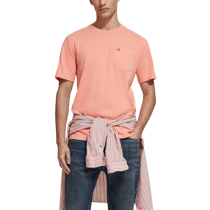 Scotch & Soda Chest Pocket Jersey Shirt Heren