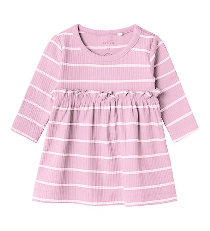 Name It Kleid - Rib - NbfKianna - Pastel Lavender