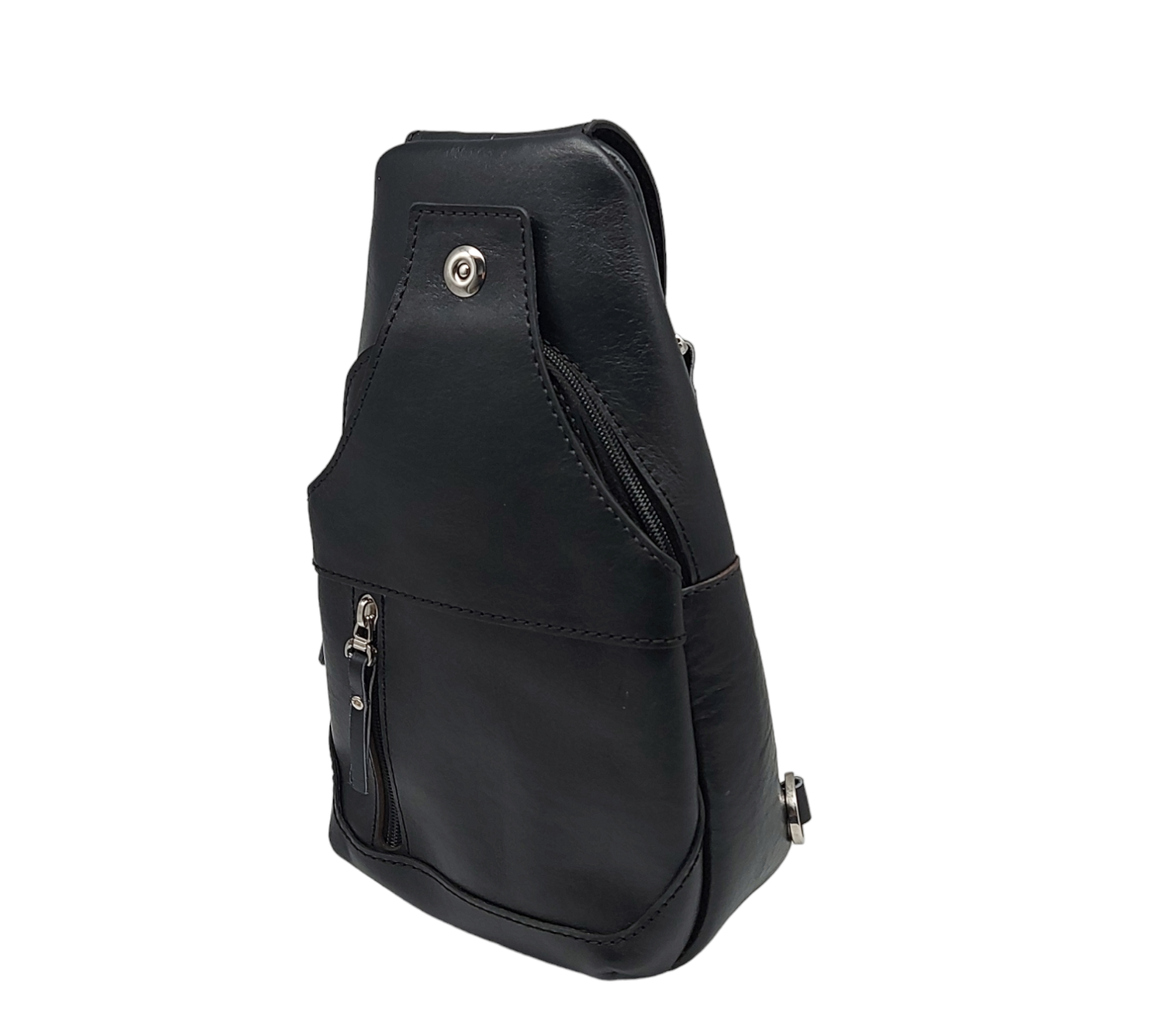Handgemaakte Leren Crossbody Tas Heren – Elodina