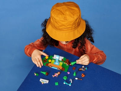 LEGO Waterval in het bos (41677)