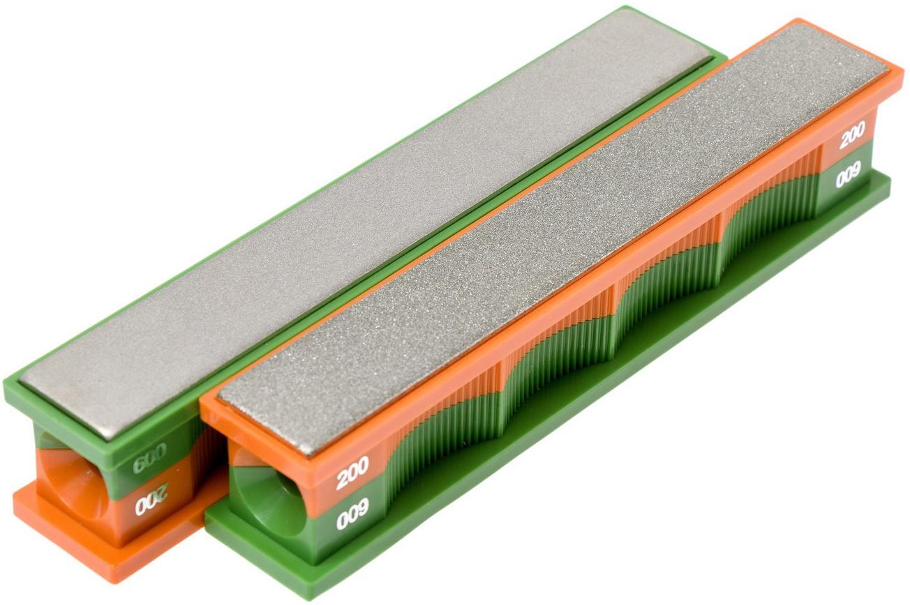 Wicked Edge set diamanten slijpstenen, grof en medium 200/600