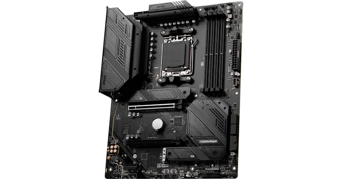 MSIMAG B650 TOMAHAWK WIFI socket AM5 moederbord  (Zwart, RAID, 2.5 Gb-LAN, WLAN, BT, Sound, ATX)