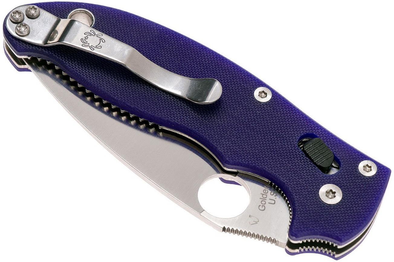 Spyderco Manix 2 S110V Dark Blue C101GPDBL2 zakmes