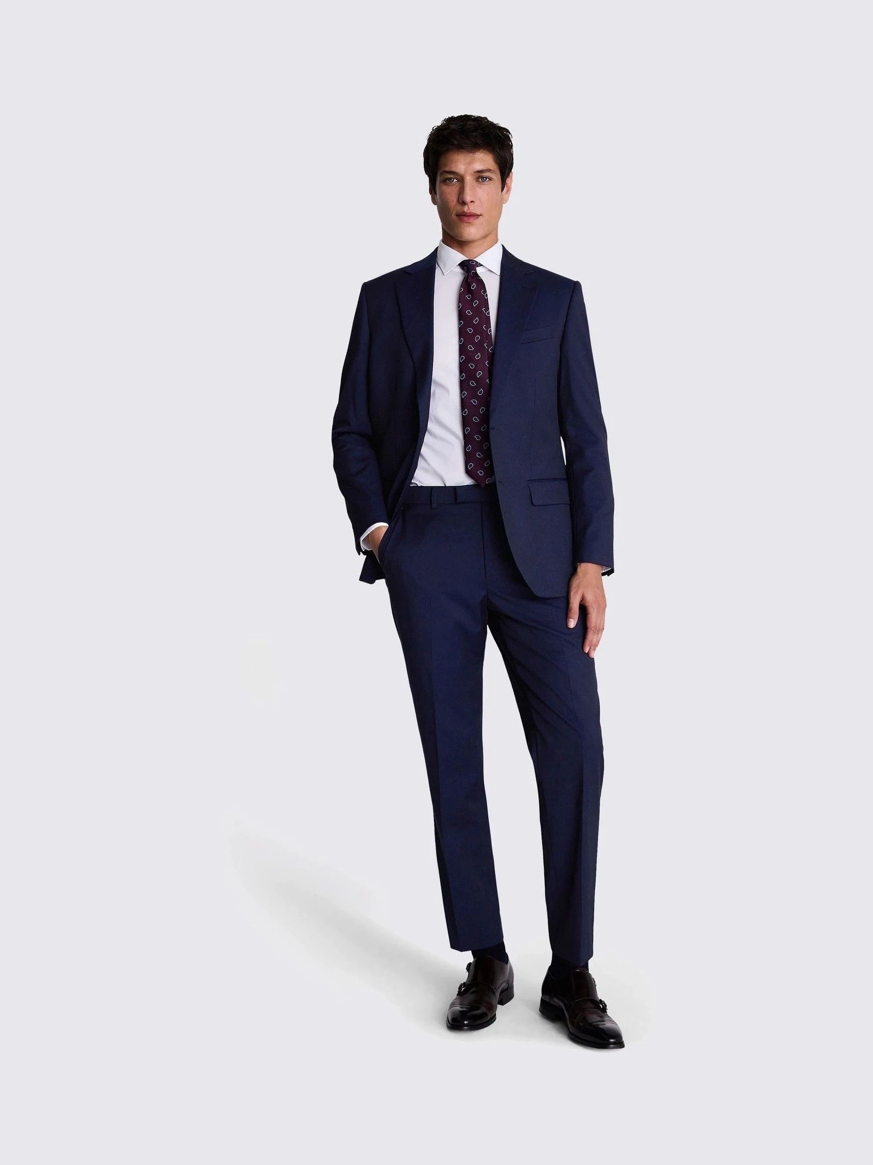 MOSS Regular Fit Stretch Suit Jacket