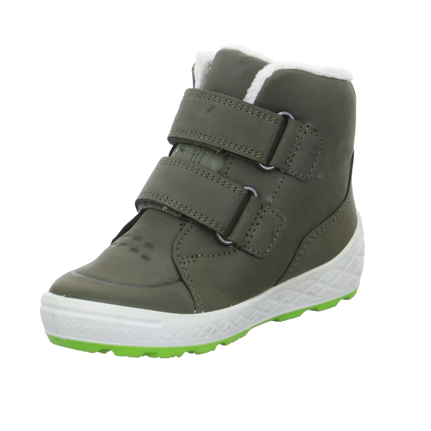 SUPERFIT Kleinkinder-Winter-Bottine Grün Textil  Baby-Boot