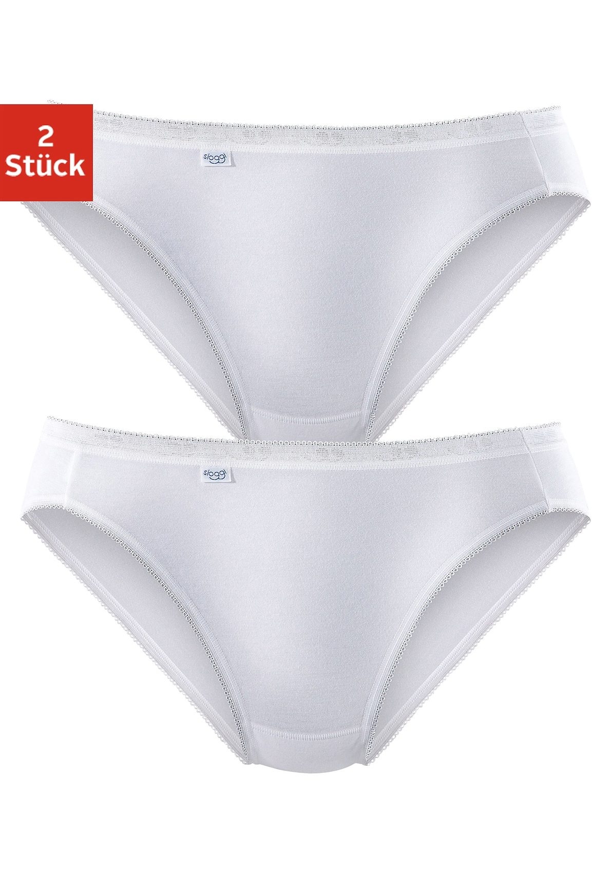 sloggi Tai-Slip »Basic+«, perfekter Sitz, Baumwollmix, elastisch, weiche Nähte