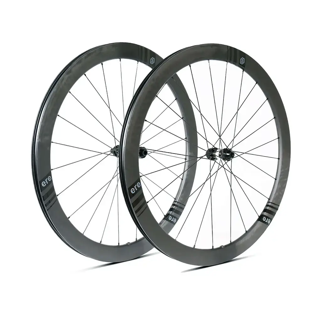 Ere Research Genus CL 45 Race Wielset Zwart/Zwart