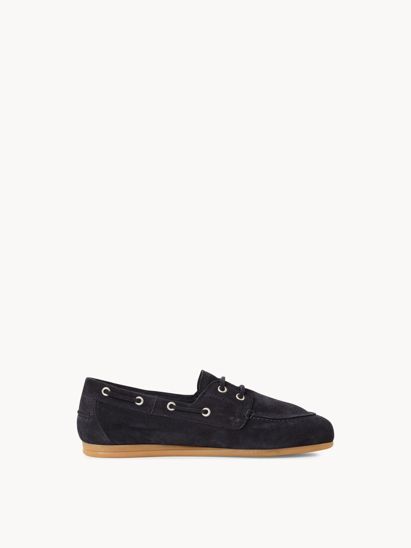 Leren Mocassin - blauw