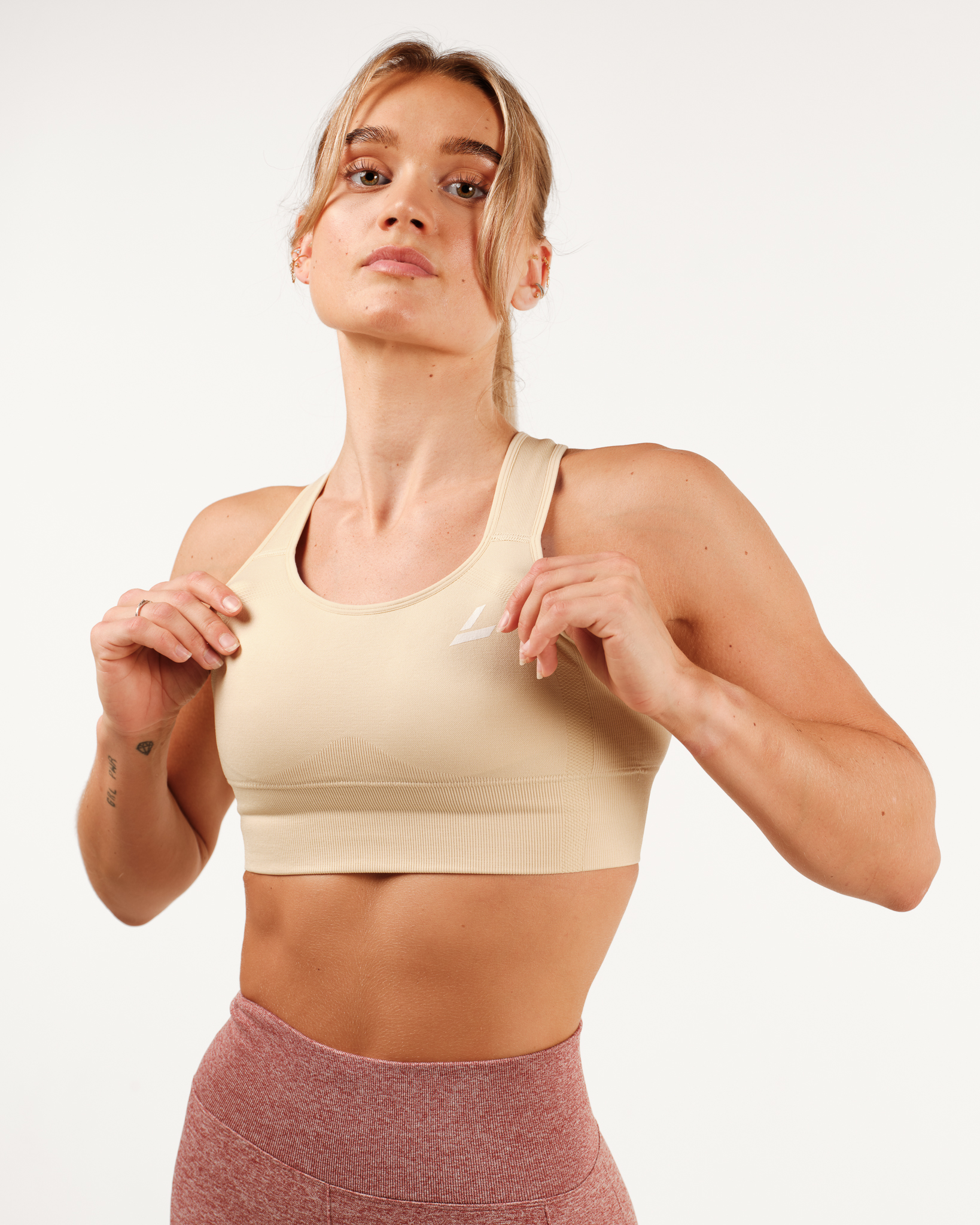 LEVITY Sustainable Habits Supportive Bra White Sand