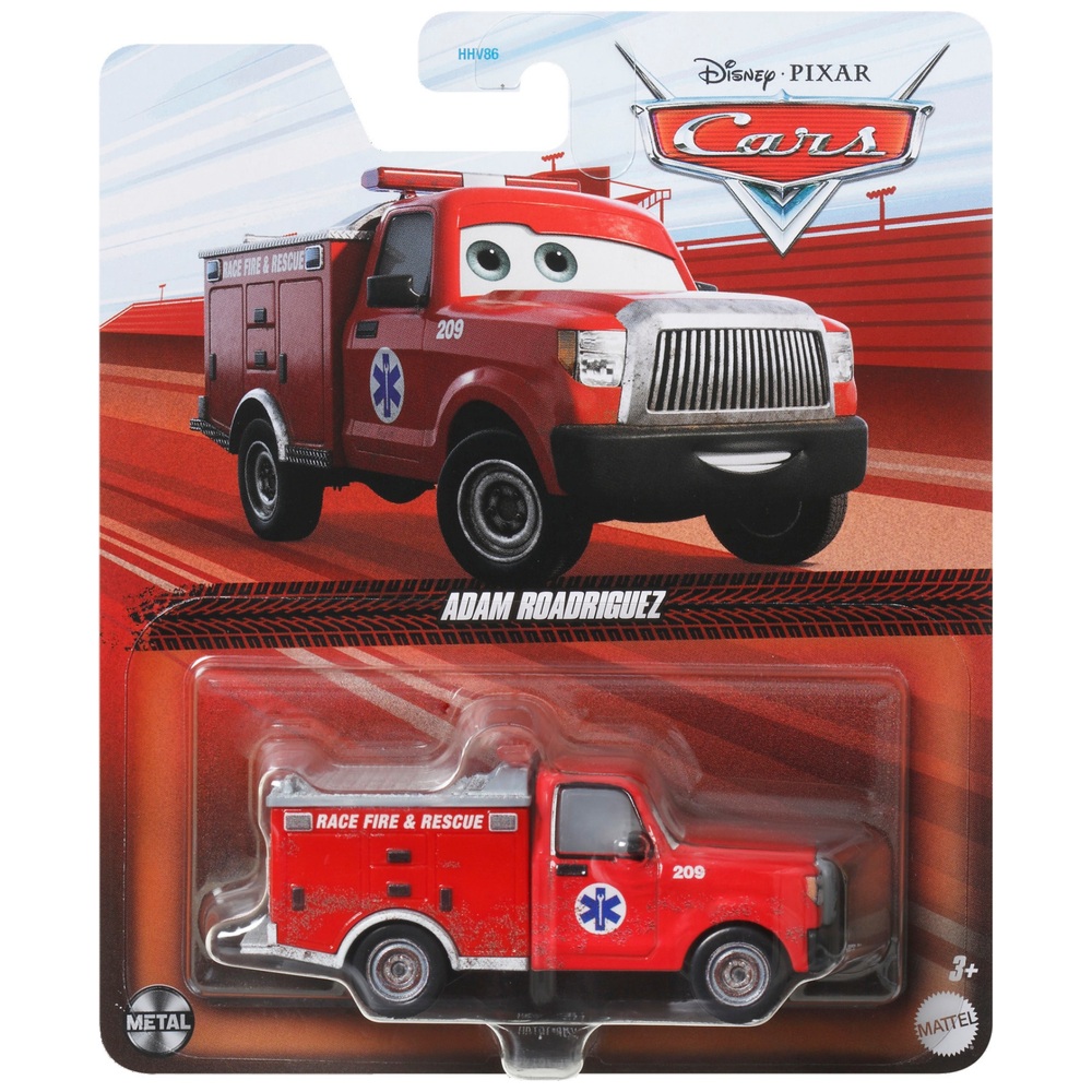 Pixar Cars 1:55 Adam Roadriguez Diecast-Fahrzeug